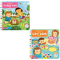 Combo Sách Chuyển Động – Busy – Làm Bánh + Trồng Trọt