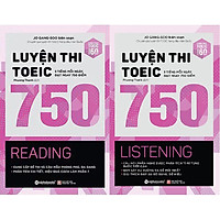 Combo Sách Hay Về Luyện Thi Toeic 750 Của Jo Gang–Soo (Gồm 2 Cuốn: Luyện Thi Toeic 750 - Reading + Luyện Thi Toeic 750 - Listening ) Tặng Sổ Tay Giá Trị (Khổ A6 Dày 200 Trang)