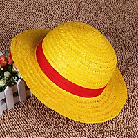 Mũ rơm Luffy cosplay nón rơm one piece mũ rơm hoá trang đi biển one piece onepiece của Monkey D Luffy