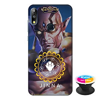 Ốp lưng điện thoại Asus Zenfone Max Pro M2 hình JINNA tặng kèm giá đỡ điện thoại iCase xinh xắn - Hàng chính hãng
