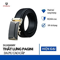 Thắt lưng nam da thật mặt khóa tự động bằng thép sáng bóng không gỉ - Dây lưng nam thiết kế sang trọng, lịch lãm – Dây nịt nam phụ kiện thời trang không thể thiếu