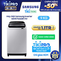Máy Giặt Samsung Inverter 9 kg WA90T5260BY/SV - Chỉ giao HCM