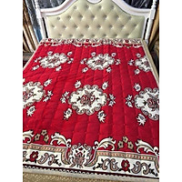 -THẢM NỈ ĐA NĂNG NHUNG HOA TRẢI GIƯỜNG -GA TRẢI GIƯỜNG 2IN1-giao màu ngẫu nhiên