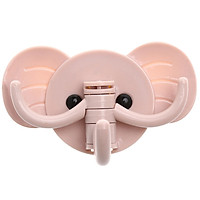 Cute Elephant Nail-free Seamless Strong Glue Door Hooks Kitchen Bathroom Wall Multi-purpose Hooks Home Decoration Accesories