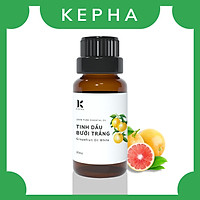 Tinh dầu Bưởi Trắng Kepha 20ml - Cam kết nguyên chất 100%, nhập khẩu trực tiếp Tây Ban Nha - Giúp làm đẹp, kích thích tóc mọc, giảm tóc rụng - Khử mùi, thư giãn, giảm stress, giúp sạch không khí