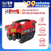 Máy Rửa Xe Panda PD-368, 1880W, máy phun áp lực dùng cho gia đình, công nghệ Nhật Bản