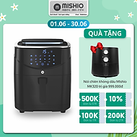 Nồi Chiên Không Dầu Hơi Nước 7L Mishio MK302 - Hàng chính hãng