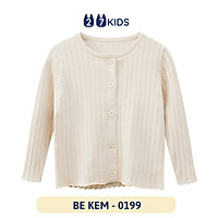 Áo len cardigan cài cúc bé gái 27Kids 27Home áo khoác len dài tay nữ cho trẻ từ 2-10 tuổi GLSW2