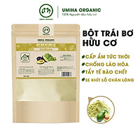 Bột Trái Bơ nguyên chất UMIHOME (35g) dùng đắp mặt nạ dưỡng ẩm da ngăn chặn lão hoá, dưỡng trắng da tự nhiên