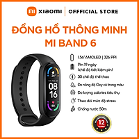 Vòng Đeo Tay Thông Minh Xiaomi Mi Band 6 - Hàng Chính Hãng