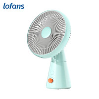 Quạt máy tính để bàn không dây Xiaomi Lofans Quạt di động 4 tốc độ có thể điều chỉnh Độ ồn thấp 3000mAh có thể sạc lại Tích hợp