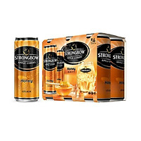 Lốc 6 Lon Nước Táo Lên Men Strongbow Apple Ciders Honey 330ml/Lon