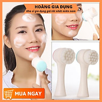 Cọ Rửa Mặt 2 Đầu Lông Mềm Mượt H041