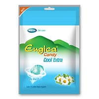 Kẹo thảo dược Eugica Cool Extra - Túi zip 15 viên