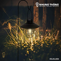Đèn Treo Thả Phòng Nổ Retro PA02 - Sử Dụng Năng Lượng Mặt Trời - Decor Bắc Âu Trang Trí -Chống Nước Ip65 - Kèm Bóng - Có Video