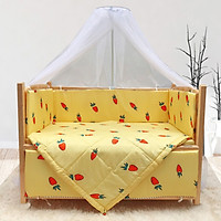 Cũi cho bé - Combo cũi gỗ Sồi GoldCat