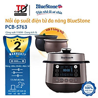 Nồi Áp Suất Điện Bluestone PCB-5763, 1100W - 5 Lít, Bảo Hành Điện Tử 2 Năm, Hàng chính hãng