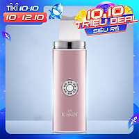 Máy tẩy tế bào chết sóng siêu âm K.SKIN KD8026 sủi da làm sạch mụn đầu đen thu nhỏ lỗ chân lông, nâng cơ