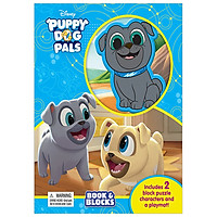 Disney Jr. Puppy Dog Pals Book & Blocks