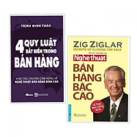 Combo Nghệ Thuật Bán Hàng Bậc Cao + 4 Quy Luật Bất Biến Trong Bán Hàng – 100 Câu Chuyện C