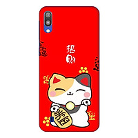 Ốp lưng dành cho điện thoại Samsung Galaxy M10 hình Mèo May Mắn Mẫu 3 - Hàng chính hãng