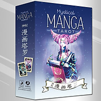Combo Bộ Thẻ Bài Bói Mystical Manga Tarot+Tài Liệu Hướng Dẫn Tiếng Việt+Túi Nhung