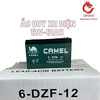 Bình ắc quy Xe điện CAMEL 12V-12AH - Hàng chính hãng được phân phối bởi DRACA