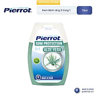 Kem đánh răng 2 trong 1 Pierrot Aloe Vera