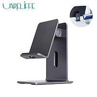 Xiaomi Ecological Chain Mobile Phone Holder Stand Tablet Smartphone Portable Desk Organiser Alloy Adjustable Holders Non-slip 60° Angle Adjustable Smart Phone Brackets For iPhone iPad Pro Samsung