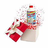 Combo 4 hộp 18 viên giặt xả màu hồng tặng nước tẩy lồng máy giặt nội địa Nhật Bản