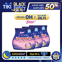 Combo 3 Băng vệ sinh Diana Sensi băng quần size M-L-1909