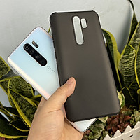 Ốp lưng cho Xiaomi Redmi Note 8 Pro TPU dẻo đen siêu mõng, nhám chống vân tay, 4 gốc dày chống sốc