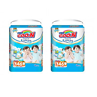 Combo 2 bịch tã quần Goo.n Premium super jumbo L46 miếng