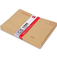 (Deli) 33213 7 leather post office standard envelope 229 x 162mm 30 sheets / bag beige
