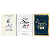 Combo 3 cuốn: Sự Sống Giá Bao Nhiêu? + 50 Thiên Thần Của Bạn: Giải Phóng Bản Thân Khỏi Bu