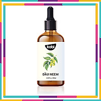 Dầu neem oil Kobi hữu cơ, nguyên chất, diệt bọ, trĩ, nhện đỏ, rệp, sâu, bảo vệ cây hoa hồng, phong lan, ép lạnh -100ml