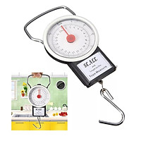 2-in-1 22KG 50LBS Portable Scale Luggage Travel Scale with 1 Meter Flexible Rule