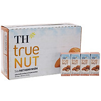 Thùng 48 hộp Sữa hạt Hạnh Nhân TH true NUT 180mlx48