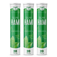 Viên Sủi hỗ trợ Giảm Cân Slim Hami - Combo 3 Lọ x 20 Viên