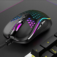 Chuột Máy Tính Gaming Có Dây POERMAX D110 DPI 4 Mức Tối Đa 4800- Hàng Chính Hãng
