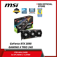 Card màn hình MSI GeForce RTX 3090 GAMING X TRIO 24G 24GB GDDR6X - Hàng Chính Hãng