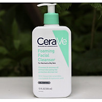 Sữa rửa mặt Cerave Foaming Facial Cleanser cho Da dầu nhập Mỹ