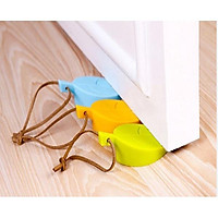 Miếng chặn cửa chống va đập Hình Chiếc Lá chèn khe cửa ra vào cửa sổ chống ồn đa năng