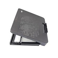 Đế tản nhiệt laptop, quạt tản nhiệt N99 N19 Cooling Pad 2 Quạt đèn led đế nâng 45 độ cho laptop từ 17 inch trở xuống