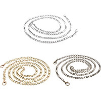 3 Túi Xách Tay Dây Kim Loại Dây Thay Thế Túi Clutch Cầm Tay Đeo Chéo DIY 120 Cm