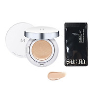 Phấn Nước Missha M Magic Cushion SPF 50+ PA+++ tặng kèm mặt nạ su:m (su:m màu ngẫu nhiên)