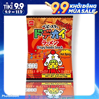 Mì Snack nguyên vị Baby Star vị cay-sợi lớn 74g