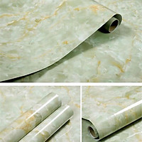 Decal dán tường đá hoa cương xanh ngọc bích DTL150
