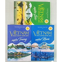 Combo Sách 3 Cuốn CẨM NANG DU LỊCH - Việt Nam Non Sông Gấm Vóc: Miền Bắc + Miền Trung + Miền Nam