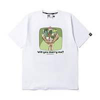 Áo thun Teeworld Will You Marry Me 2021 Màu Trắng Đen Nam Nữ Form Rộng Unisex